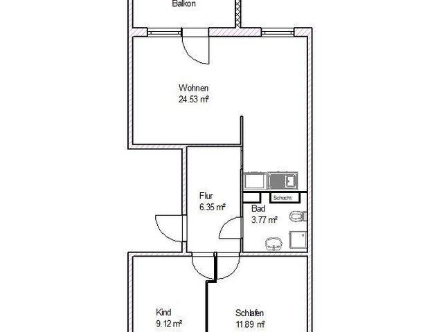 Wohnungsangebot Widderstraße 5 - Foto 1