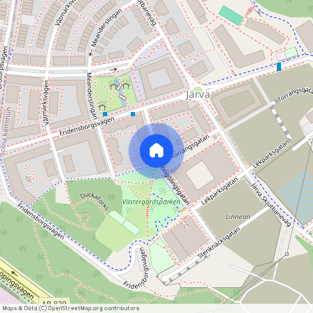 Järva Skjutbaneväg, Solna