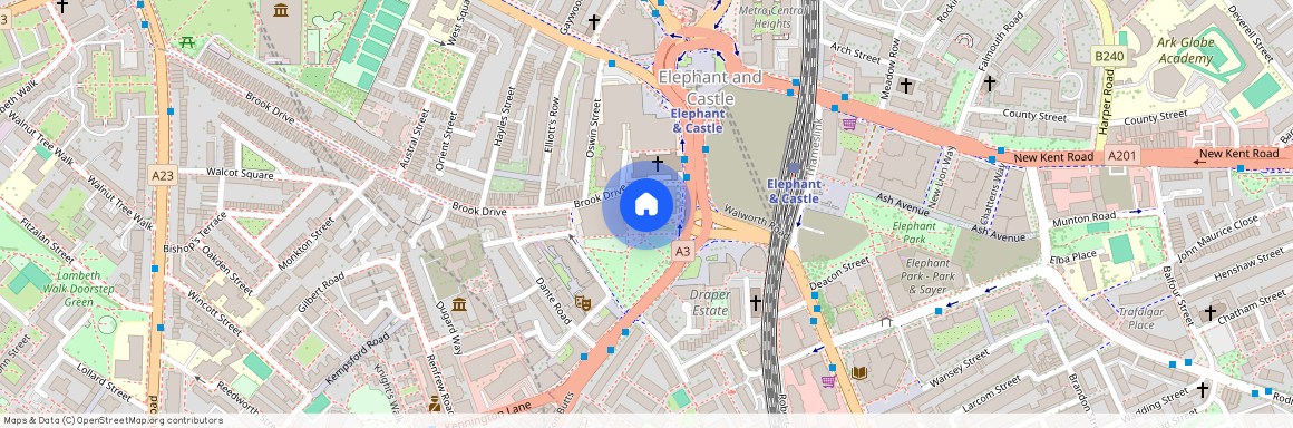 St. Gabriel Walk, London, Elephant & Castle, SE1