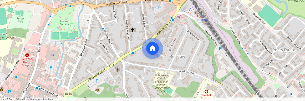 Trevor Road, Hitchin, Hertfordshire