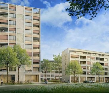 Moderne 1.5-Zimmer-Wohnung mit Loggia – Wohnüberbauung Litterna in ... - Foto 2