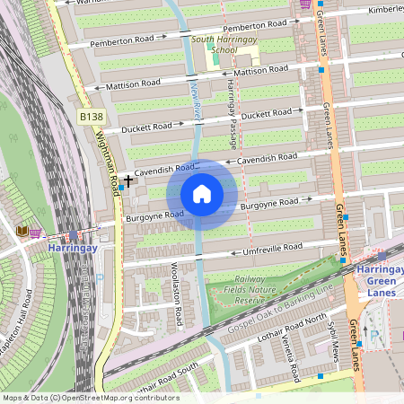 Burgoyne Road, Haringey, London, N4