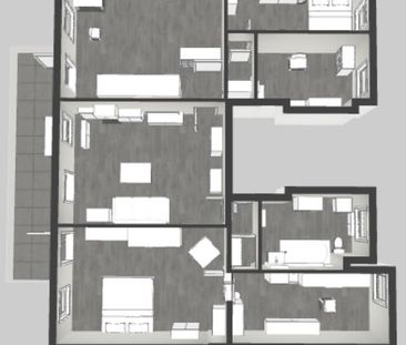 Großzügige 5,5-Zimmerwohnung in Berlin Adlershof, sehr ruhig - Foto 1