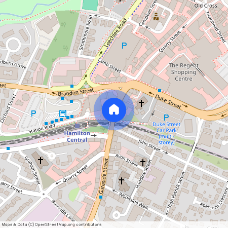 Quarry Street, Hamilton, South Lanarkshire, ML3