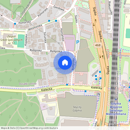 ul. Bydgoska, Działki Leśne, Gdynia, pomorskie