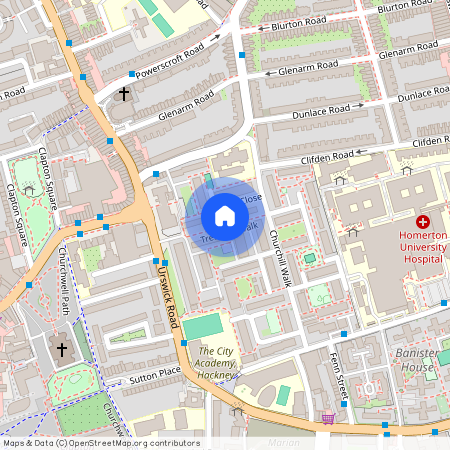 Tresham Walk, E9, London