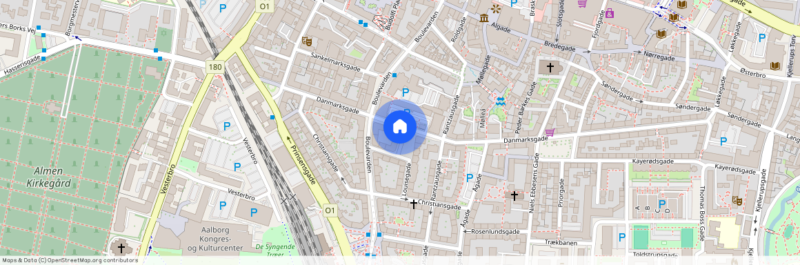 Louisegade 2, 4. tv, 9000 Aalborg