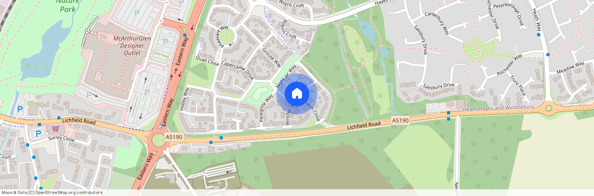 Whinchat Drive, Cannock, Staffordshire, WS11