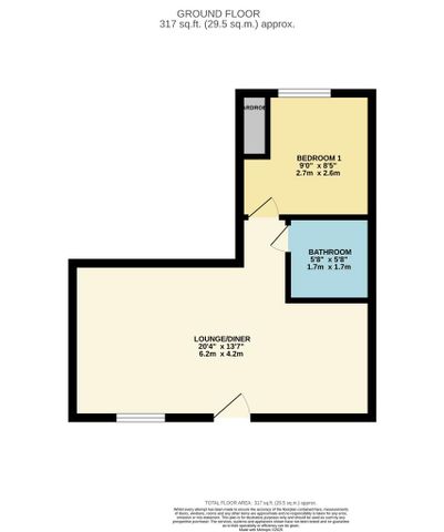 1 bedroom flat to rent - Photo 3