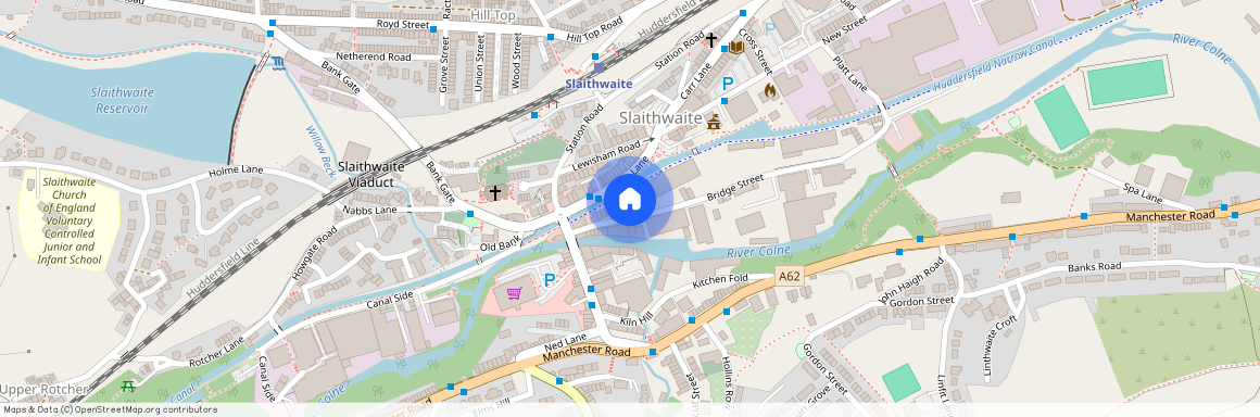 Bridge Street, Slaithwaite, Huddersfield, West Yorkshire, HD7