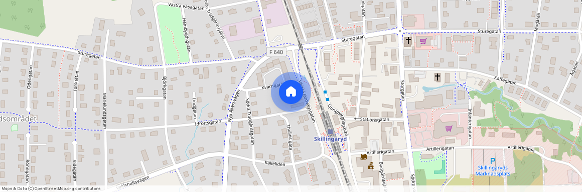 V. Järnvägsgatan 9, 568 31, Skillingaryd