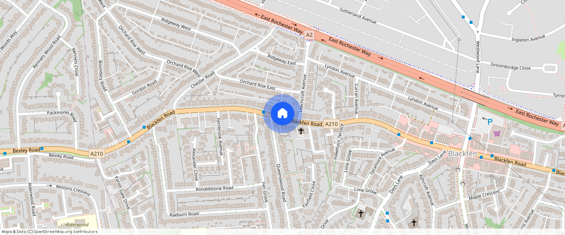 Blackfen Road, Sidcup, DA15