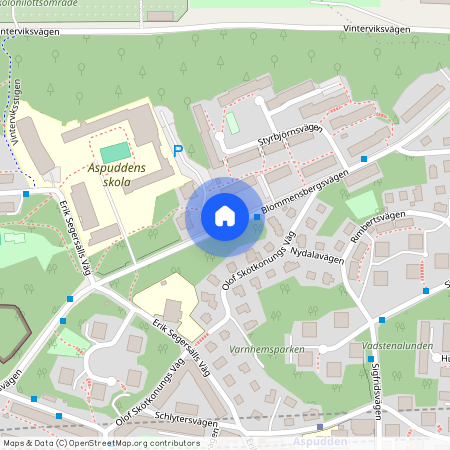 Blommensbergsvägen, Hägersten