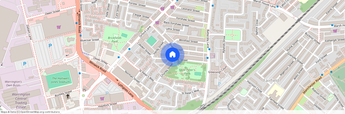 Scott Street, Cheshire WA2