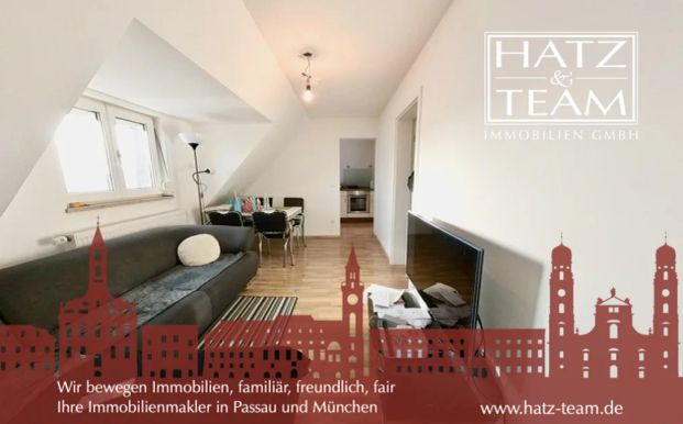 Reserviert! Moderne 2-Zimmer Wohnung in zentraler Lage nahe des Klinikums und der Universität Passau! - Photo 1