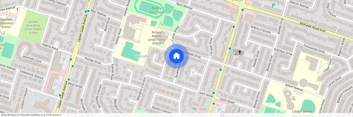 10 Sycamore Street Unit# Main, Hamilton