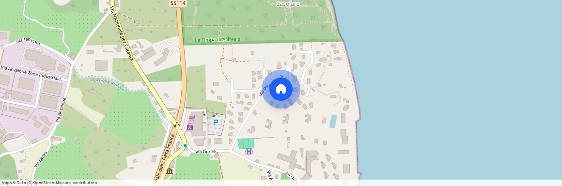 Catania, via Dei Maceratoi, Acireale