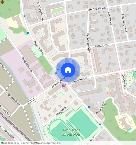 Gerda Bergstrands väg 3, Bromsten