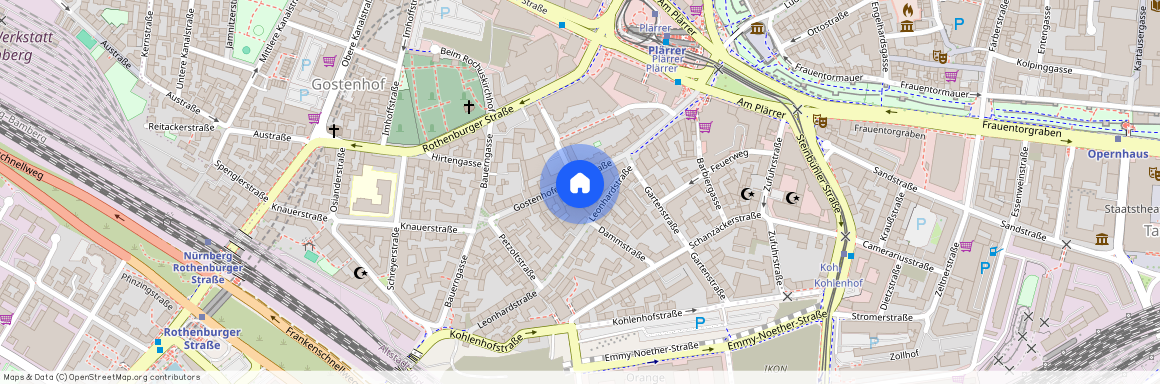 Gostenhofer Hauptstrasse 51 Nürnberg Gostenhof Bayern 90443