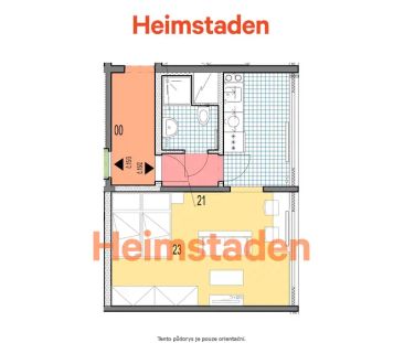 Pronájem bytu 1+kk 25 m - Fotografie 5