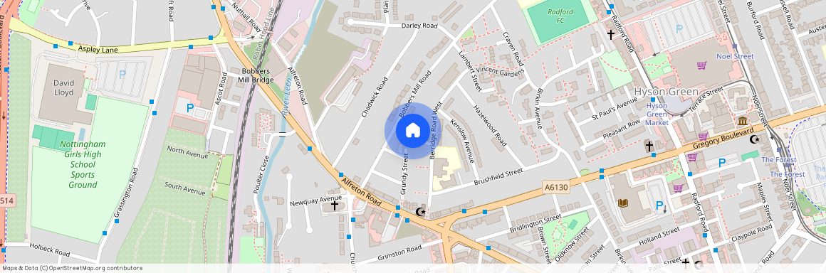 Oakland Street, Nottingham, NG7