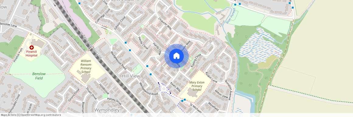 Keats Way, Hitchin, Hertfordshire, SG4