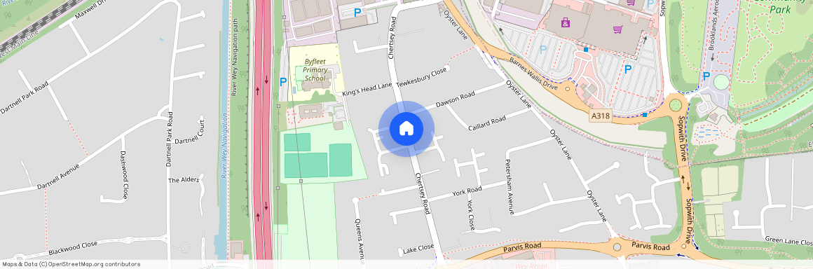 Chertsey Road, Byfleet, Surrey, KT14