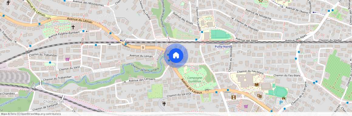 Avenue Guillemin 20, CH-1009, Pully