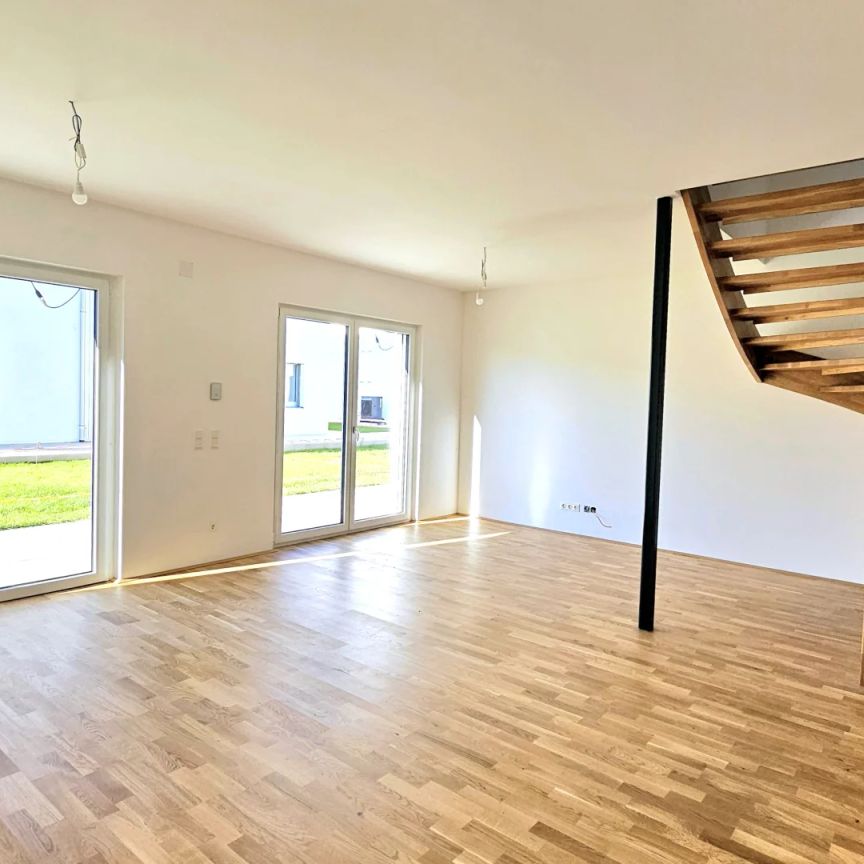 Naturnah Wohnen am Stoober Bach - Moderne Doppelhaushälfte mit Mietkauf-Option - Foto 1