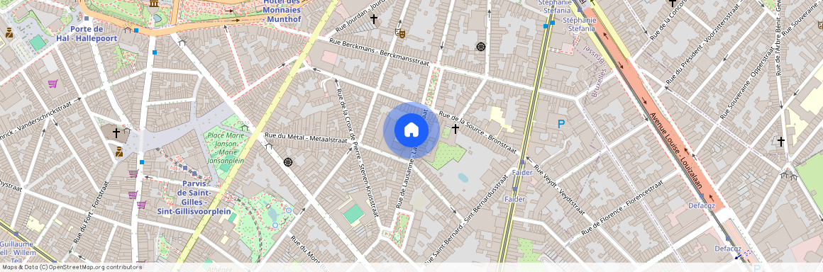 Rue de Lausanne, 5, 17, 1060, Saint-Gilles