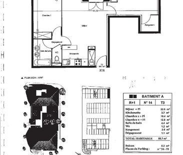 Location Appartement 3 pièces 58m² CHANTELOUP LES VIGNES 78570 - Photo 2