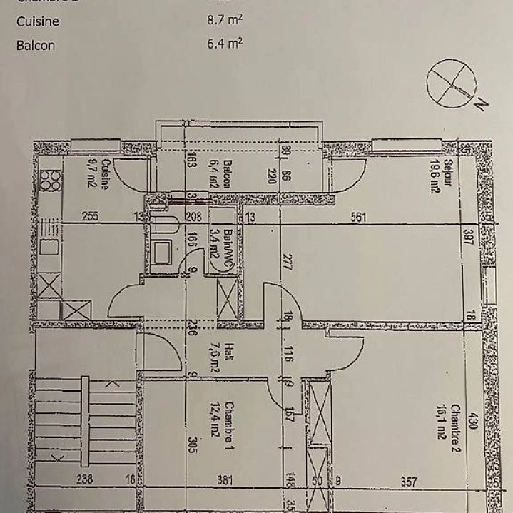 Magnifique appartement de 3.5 p à Montévraz - Foto 1