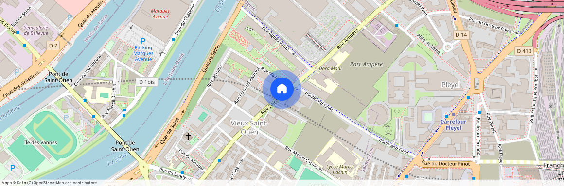 Carrefour City, 1 Place Suzanne Lenglen, 93400 Saint-Ouen-sur-Seine, France