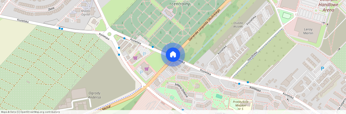 ul. gen. Leopolda Okulickiego, Wojska Polskiego, Gliwice, śląskie