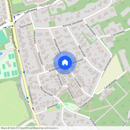 Andreaslaan, Heilig Landstichting