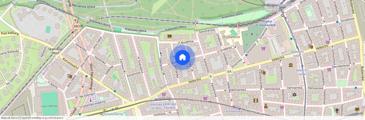 U Studánky, Praha - Bubeneč