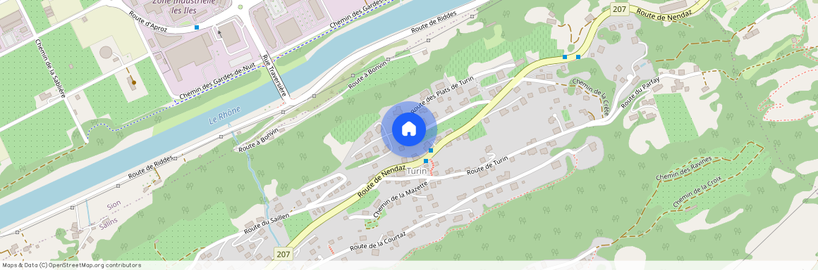 Route des Plats de Turin 5, Turin (Salins)