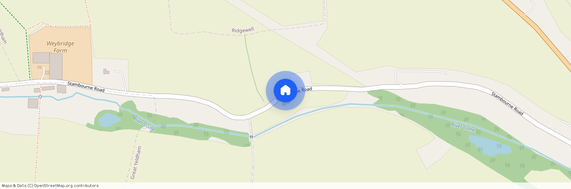 Stambourne Road, Great Yeldham, Halstead, Essex, CO9