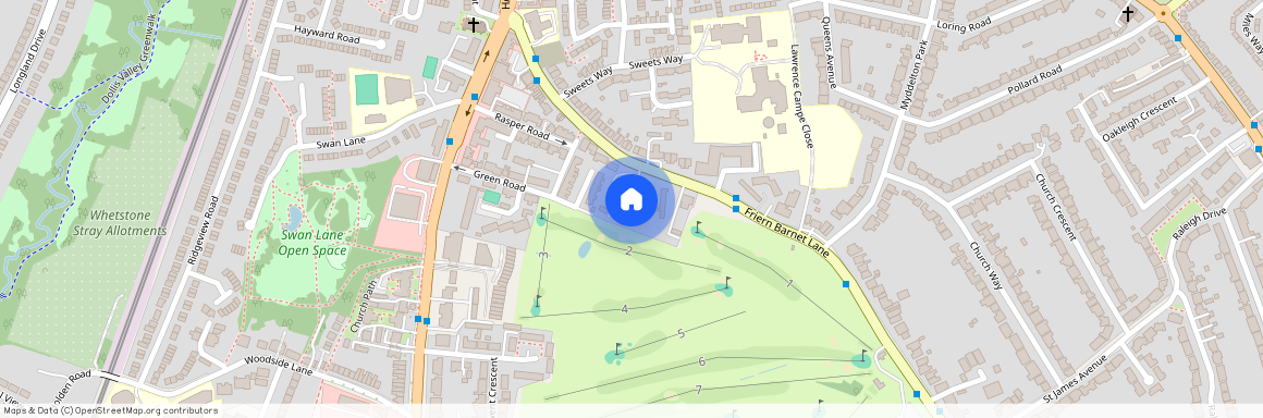 Friern Barnet Lane, London