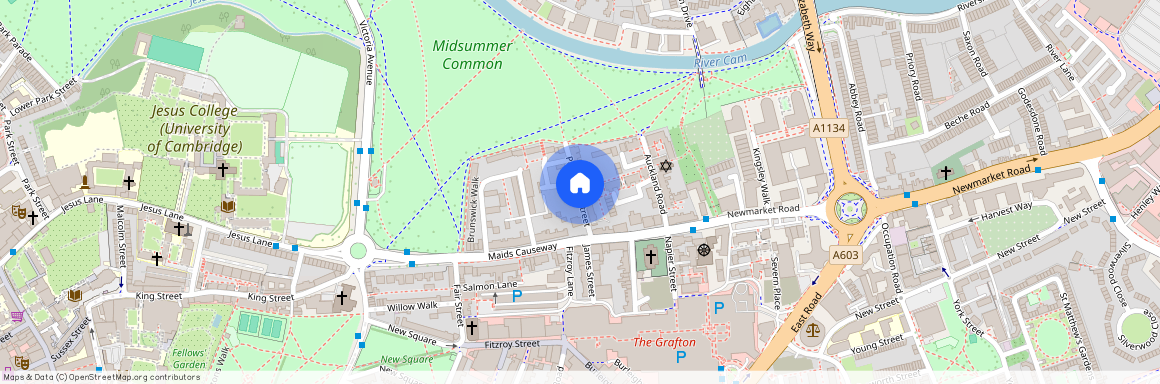 Parsonage Street, Cambridge, CB5
