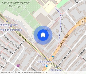 Lichtdurchflutete Wohnung am Stadtrand von Basel - Foto 1