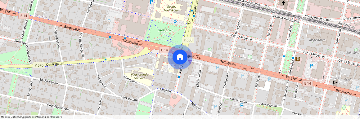 Sundsvall, Skolhusallén, 10, 85241