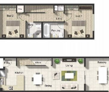 STUNNING 2 BED 2 BATH APARTMENT - Photo 1