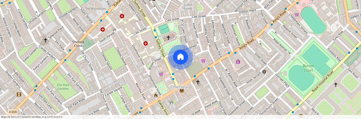 Daver Court, Chelsea, SW3