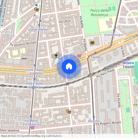 Viale Tibaldi, 38, Milano, Lombardy 20136