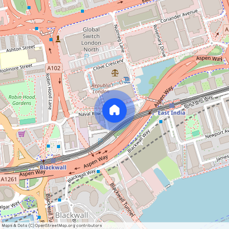 Naval House, Naval Row, E14, London
