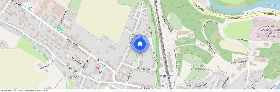 Mittelstr. 7, 04736 Sachsen - Waldheim