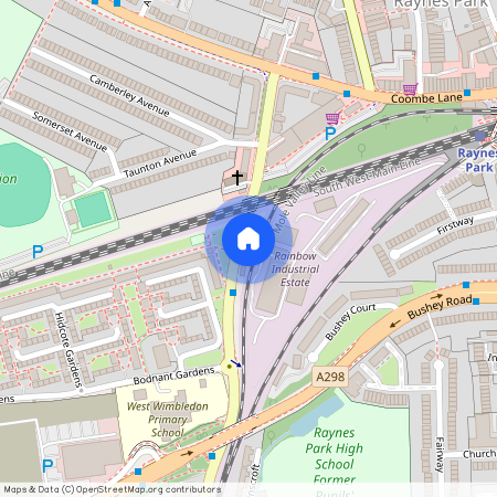 Coombe Lane, London SW20