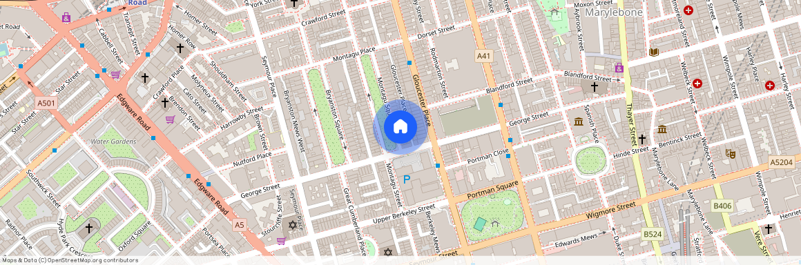 Montagu Square, Marylebone, London, W1H