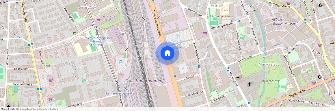 Steiermark, Bahnhofgürtel, 8020, Graz